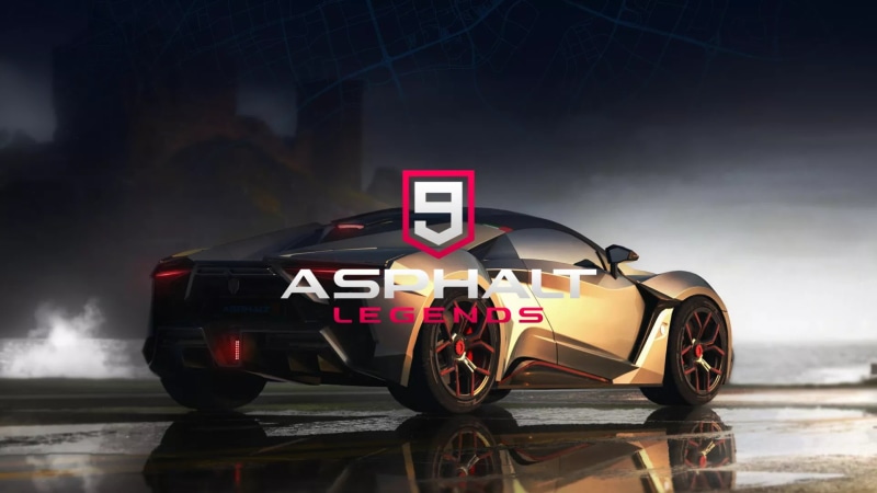 1080P, Asphalt 9: Legends, Video Game, Sport Car, Golden