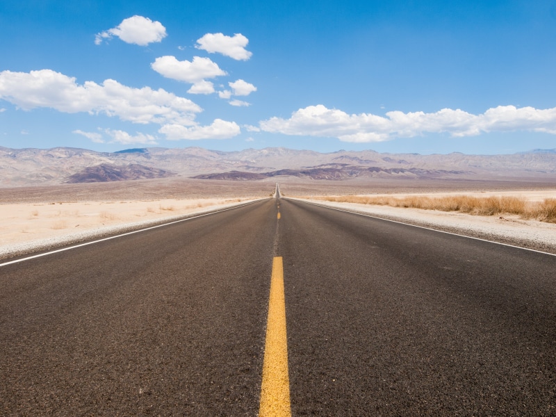 travel, field, US, America, Desert Road, cloudy, tarmac, Zuiko Digital, sky, journey, west coast, asphalt, 2K, desert, near, dry, brown, blue, mountain
