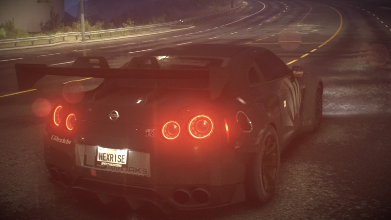 transportation, car, Nissan GTR, 1080P, city, outdoors, PlayStation 4, stationary, toy car, video games, road, Nissan GT-R R35, land vehicle, no people