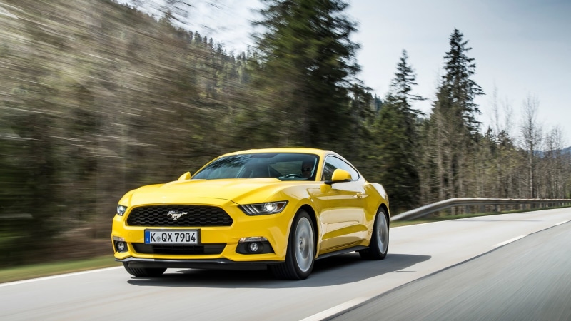 ford, 1080P, yellow taxi, yellow, nature, day, road, speed, car, coupe, mode of transportation, motion blur, transportation, gt, taxi, motion, no people