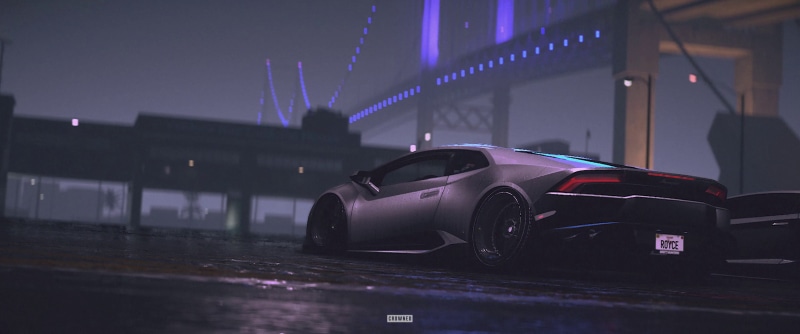2K, CROWNED, Lamborghini Huracan, Need for Speed