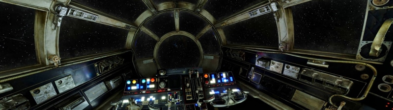 Millenium Falcon, 4K, Star Wars
