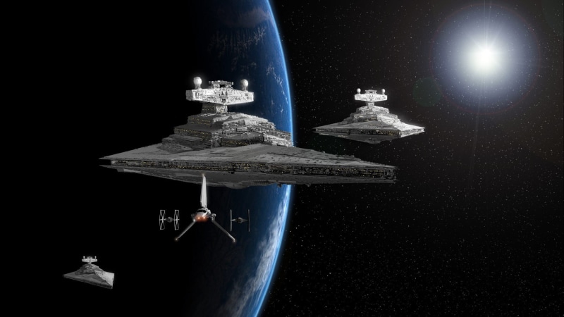 Star Wars, Star Destroyer, science, astronomy, architecture, wars, indoors, tower, space, digital composite, lighting equipment, planet - space, movies