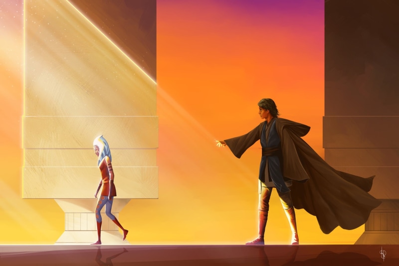 Anakin Skywalker, Star Wars, Jedi, Ahsoka Tano, 1080P