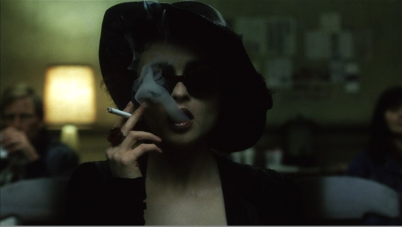 1080P, fight, cigarettes, sunglasses, singer, bonham, black, marla, smoking, helena, club, carter