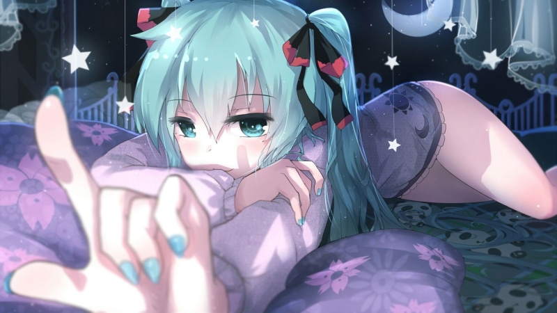 festival, mask - disguise, blue hair, portrait, anime girls, costume, childhood, toy, art and craft, disguise, Hatsune Miku, human representation, people