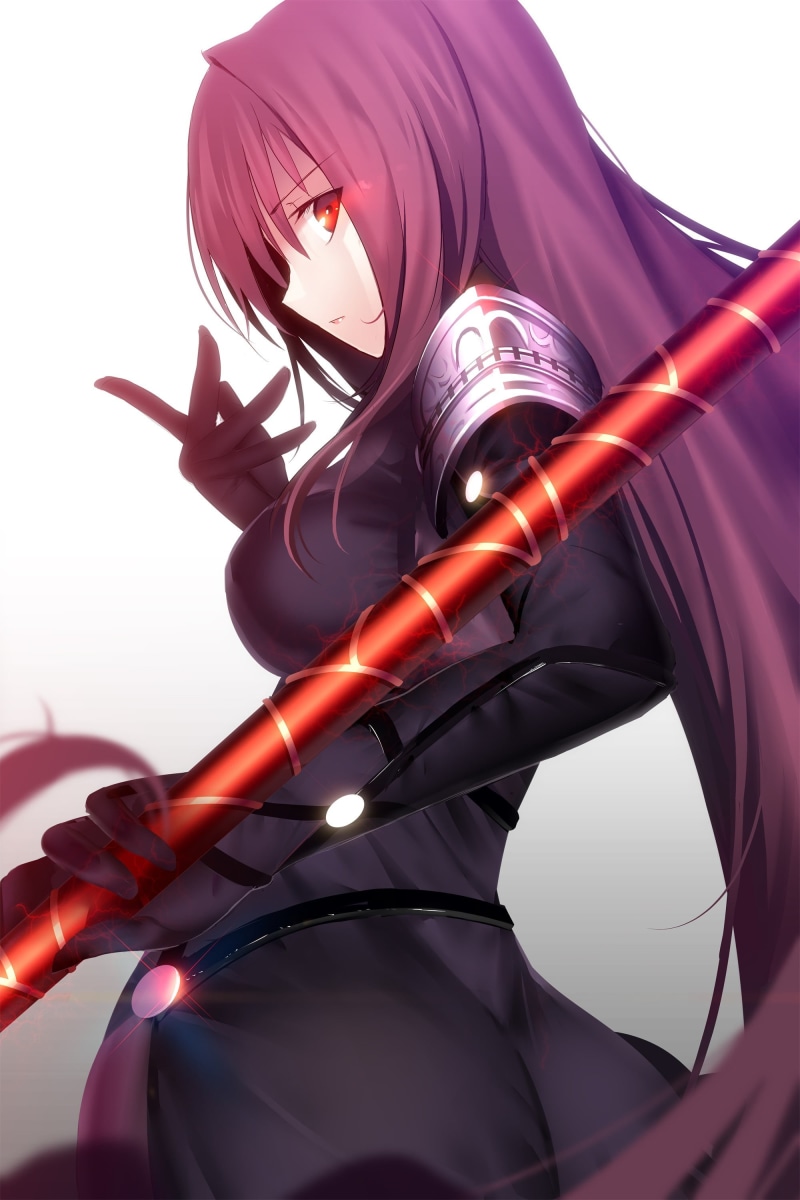 fate, Lancer (Fate/Grand Order), cyborg, transportation, motion, scathach, order, adult, purple hair, mode of transportation, speed, sport, long hair, futuristic
