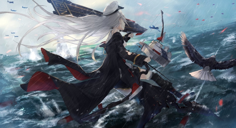 1080P, Enterprise (Azur Lane), Anime, Azur Lane