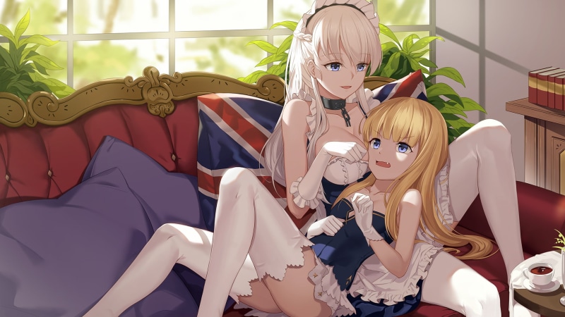 representation, hairstyle, looking at camera, people, women, hair, young women, indoors, anime, lifestyles, leisure activity, portrait, blond hair, real people
