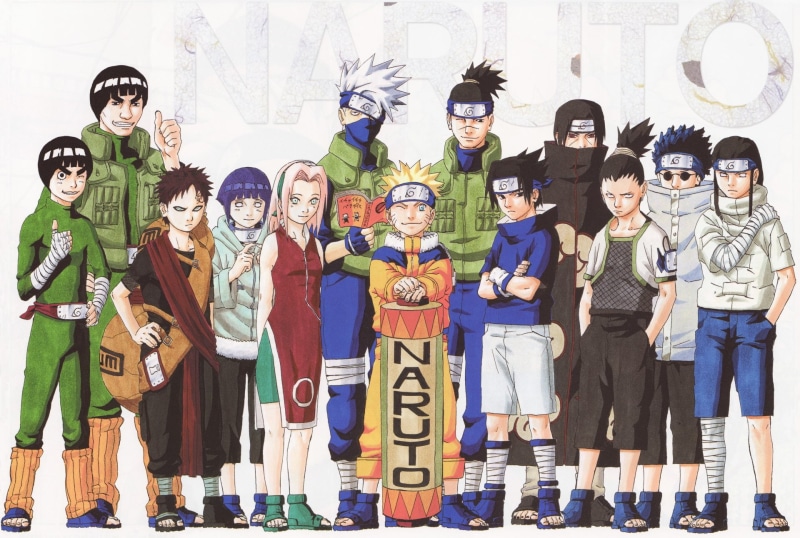 Sasuke Uchiha, Naruto, Hinata Hyūga, Itachi Uchiha, 1080P, Neji Hyūga, Anime, Kakashi Hatake, Rock Lee, illustration, Gaara (Naruto), Might Guy, Shikamaru Nara