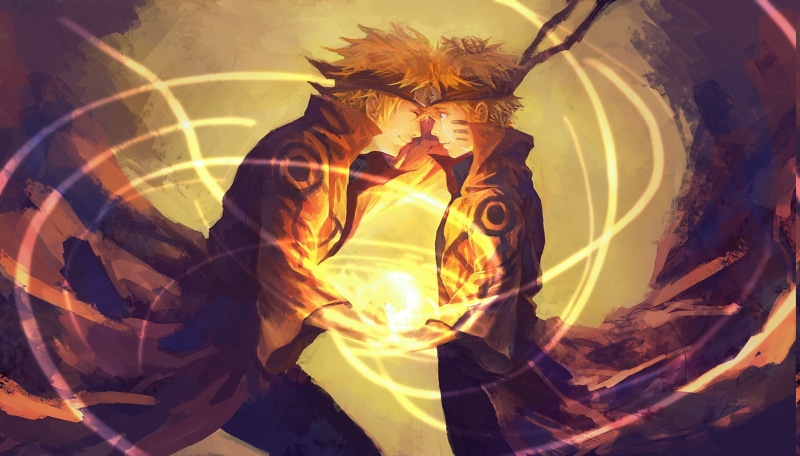 glass, transparent, glass - material, multiple exposure, Naruto Shippuuden, crying, shape, 720P, men, one person, lifestyles, digital composite, anime