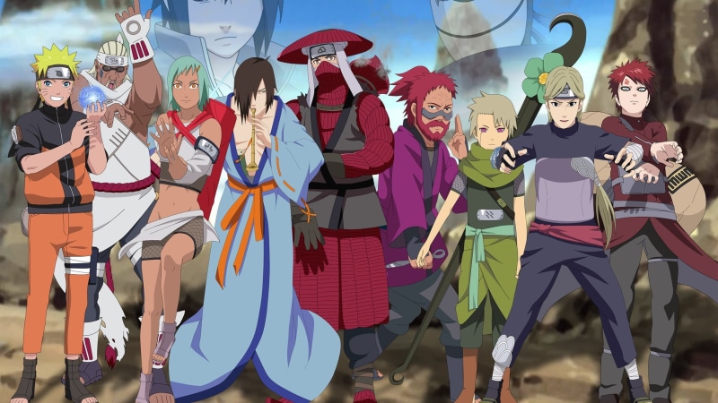 real people, Takigakure no Sato logo, creativity, group of people, uzumaki, gaara, yugito nii, leisure activity, yugito, obito Uchiha, festival, crowd