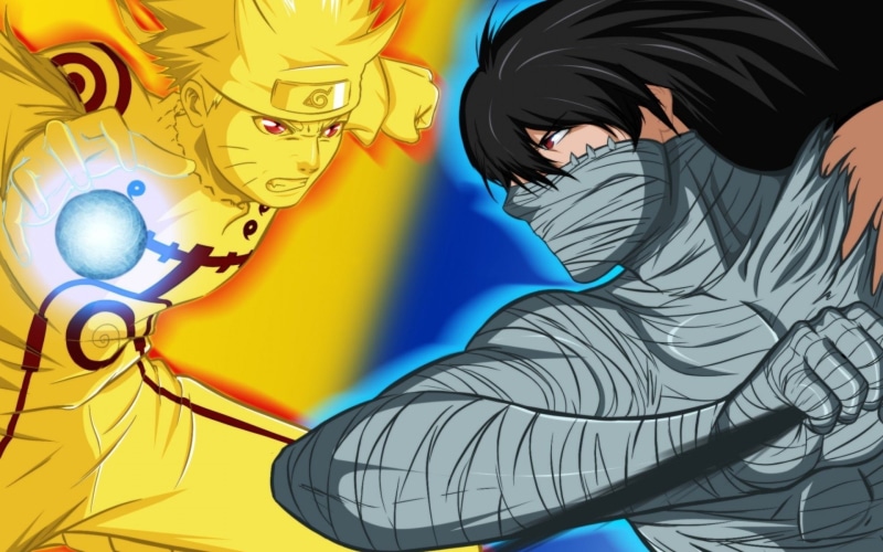 1080P, Anime Boys, Bandage, Rasengan, Naruto Shippuuden, Bleach, Uzumaki Naruto, Kurosaki Ichigo, Crossover