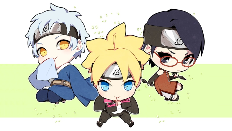 communication, adult, creativity, people, real people, body part, human body part, fun, child, chibi, cartoon, artwork, Boruto Uzumaki, smiling, emotion