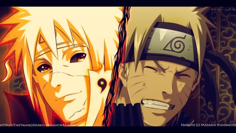 men, naruto, sunlight, beauty, transfer print, minato, representation, Uzumaki Naruto, people, cartoon, variation, illustration, Naruto Shippuuden, choice