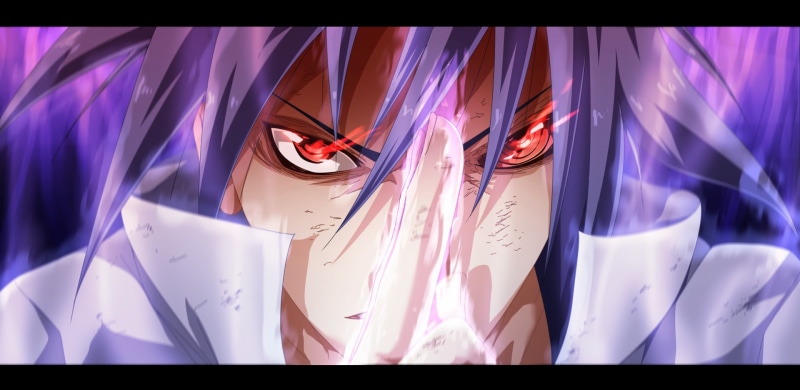 clothing, pink color, Rinnegan (Naruto), Sasuke Uchiha, day, blue, occupation, multi colored, Naruto, selective focus, Black Hair, close-up, purple, no people