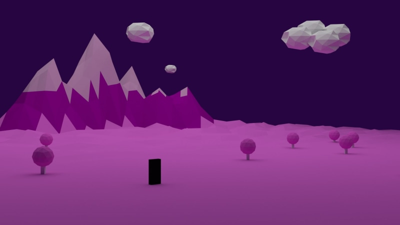 2001: A Space Odyssey, nature, environment, moon, illustration, colored background, movies, tranquil scene, night, snow, scenics - nature, pink color, pink