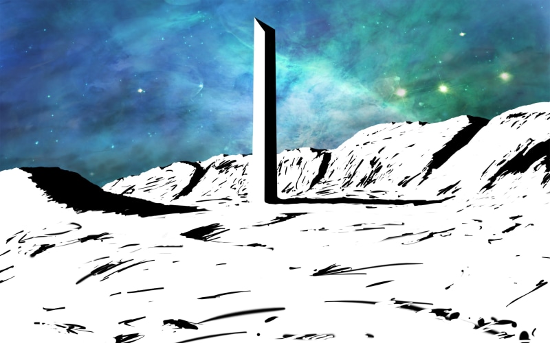 day, beauty in nature, tranquility, outdoors, colorful, snowcapped mountain, Monolith, white, apocalyptic, tranquil scene, environment, covering, mountain