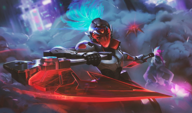 robotic, League of Legends, skin, futuristic, 4K, Akali(League of Legends), PROJECT, Akali, Riot Games