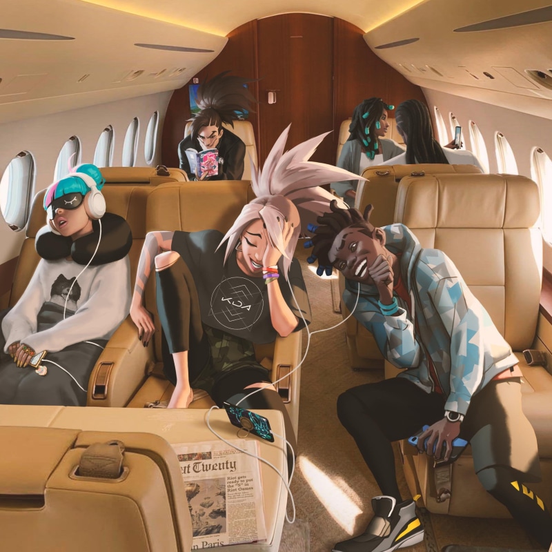 Ekko, kda, Ekko (Leauge of Legends), Qiyana (League of Legends), Yasuo, True Damage, Lucian, music, Akali(League of Legends), Lucian (League of Legends)