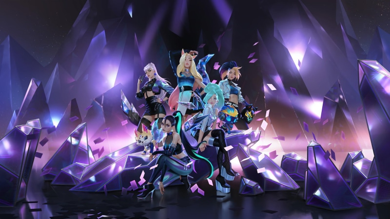 kda, Evelynn, Ahri, League of Legends, 1080P, Seraphine (League of Legends), Ahri (League of Legends), Riot Games, Evelynn (League of Legends), Seraphine