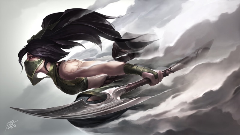 Akali (League Of Legends), Video Game, 1080P, League Of Legends