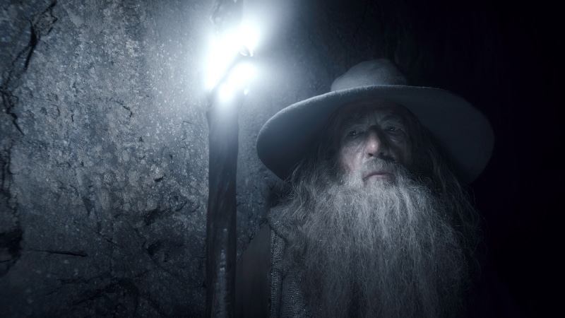 2K, lord, gandalf, hd, dumbledore, hobbit, rings, the, mckellen, albus, beard, light, movies, ian, wizard