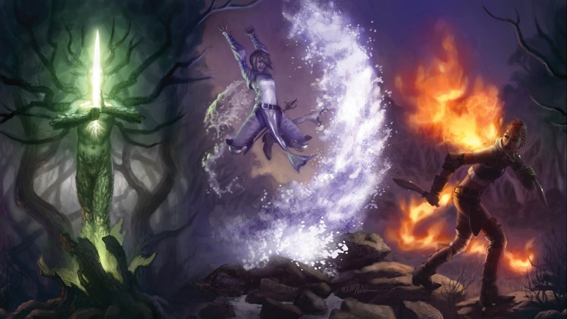 mage, magician, art, sorcerer, 2K, wizard, artwork, fantasy, magic