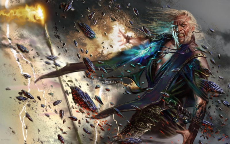 wizard, 2K, artwork, mage, magician, fantasy, sorcerer, magic, art