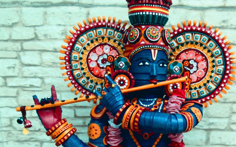 wall - building feature, God, day, hindu, art and craft, illustratin, religion, male likeness, lord, built structure, human representation, close-up, architecture