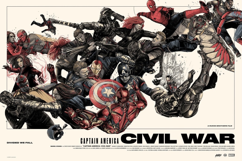 Ant-Man, Spider-Man, Hawkeye, Black Panther (Marvel Comics), Iron Man, Captain America, Vision (Marvel Comics), 1080P, War Machine, Winter Soldier, Captain America: Civil War