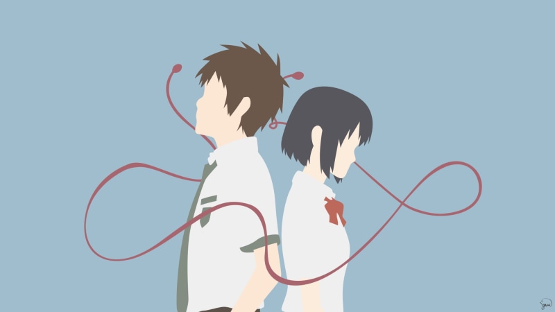 togetherness, boys, adult, standing, side view, love, 1080P, illustration, blue, nature, blue background, outdoors, males, silhouette, people, couple - relationship