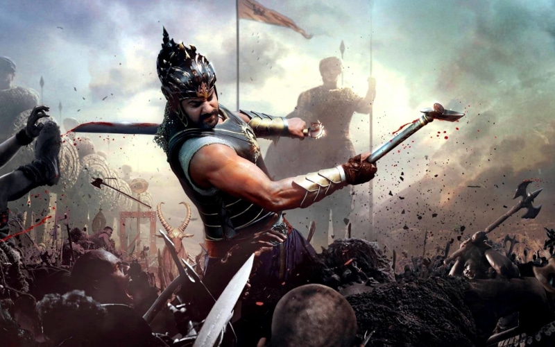 digital, prabhas, 1080P, aggression, movie, motion, destruction, emotion, adult, dirt, women, arts culture and entertainment, playing, real people