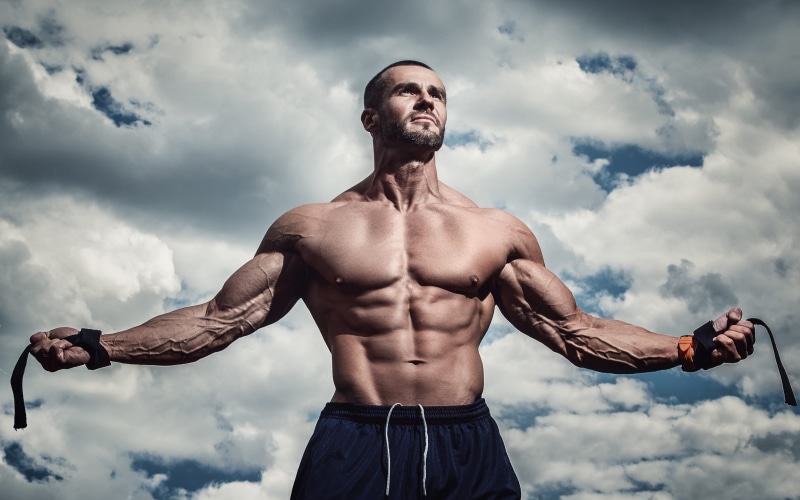 abs, muscle, press, pose, bodybuilder, 2K, look