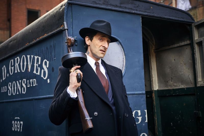 blinders, tommy gun, adrien brody, peaky blinders, luca, adrien, gun, tv series, tv, changretta, 4K, tommy, peaky, series, brody, luca changretta
