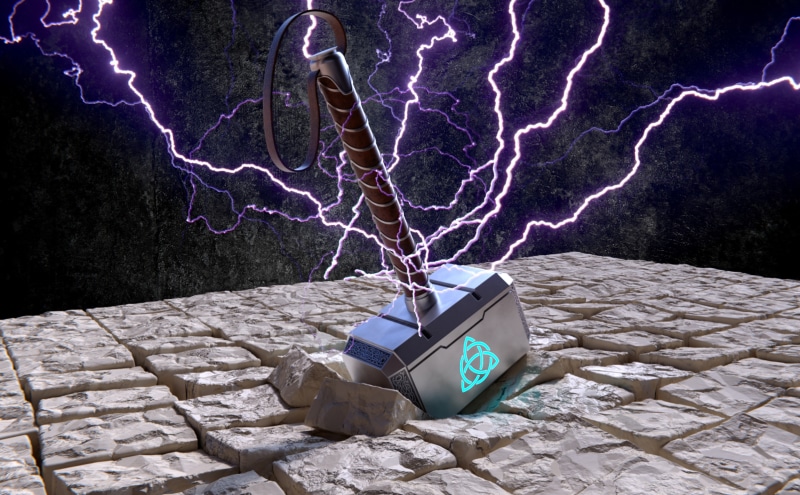 3Dmodel, thors, Hammer, Thor, 5K, mjolnir, Movies, thunders