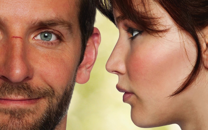 positive emotion, togetherness, Jennifer Lawrence, young adult, headshot, people, close-up, Bradley Cooper, body part, 1080P, Silver Linings Playbook