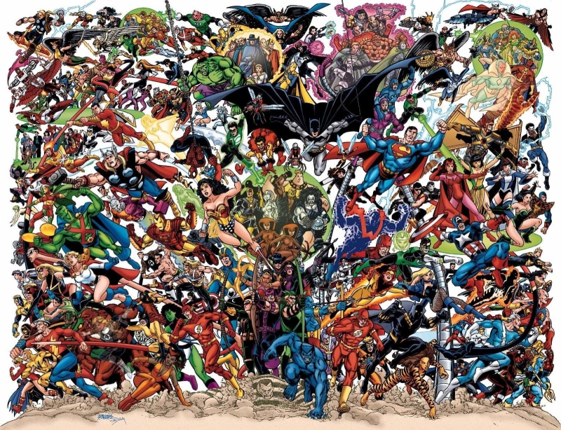 infinity, 720P, Power Girl, She-Hulk, wall - building feature, Iron Man, heap, full frame, multi colored, avengers, pollution, Wasp (Marvel Comics), Comics