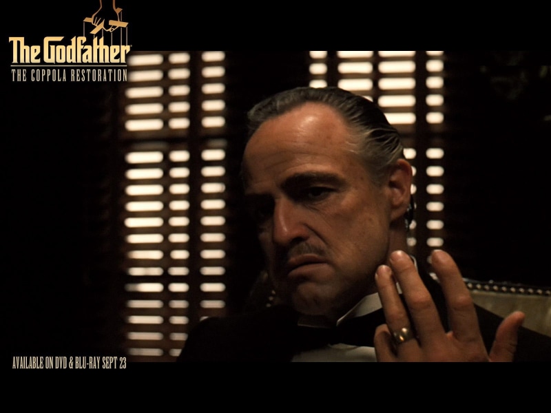 sitting, movie, business, music, dark, headshot, godfather, Marlon Brando, indoors, technology, mature men, one person, portrait, movies, Vito Corleone