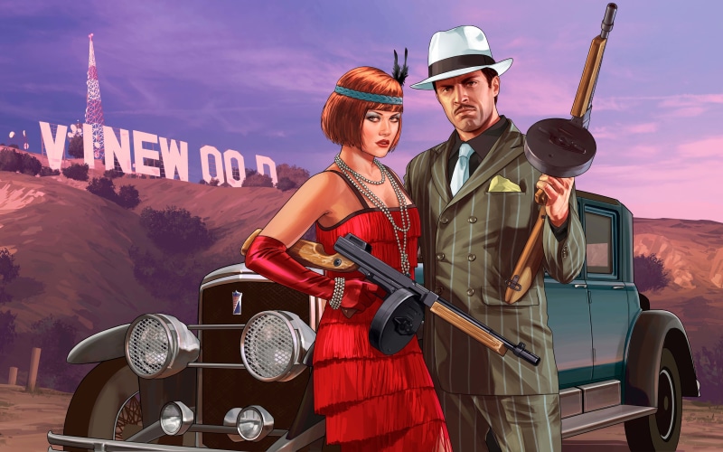 grand theft auto v, artwork, 8K, gta v, Games
