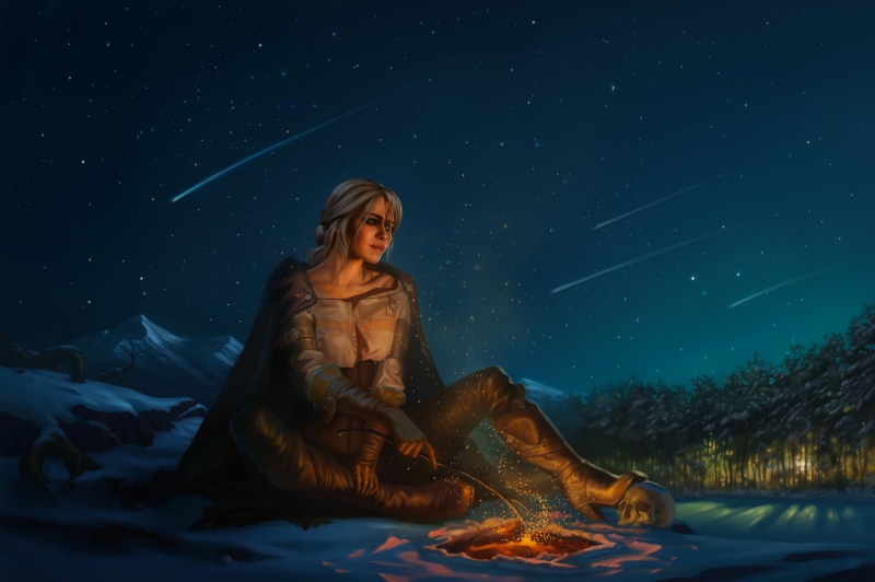 The Witcher, Cirilla Fiona Elen Riannon, video games, The Witcher 3: Wild Hunt, Cirilla, 4K, Ciri