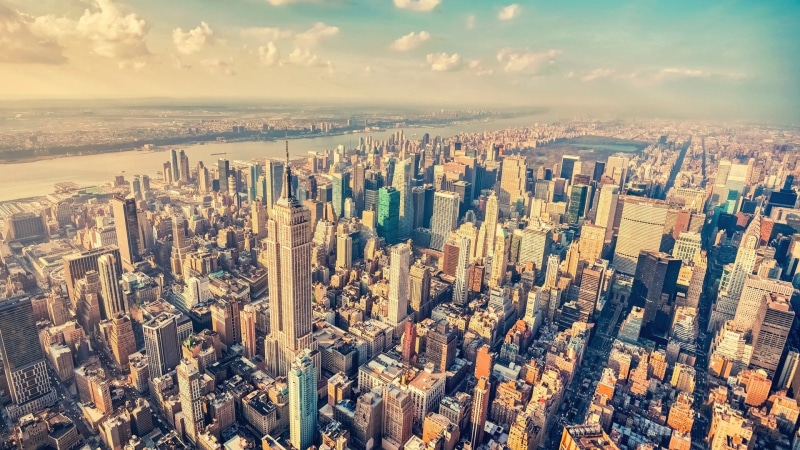 New York City, no People, york, nature, view, travel, cloud - sky, 1080P, scenics, modern, skyscraper, manhattan - New York City, new York State, office Building