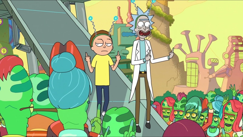 Rick and Morty, architecture, males, male likeness, leisure activity, arts culture and entertainment, men, TV Show, nature, outdoors, 1080P