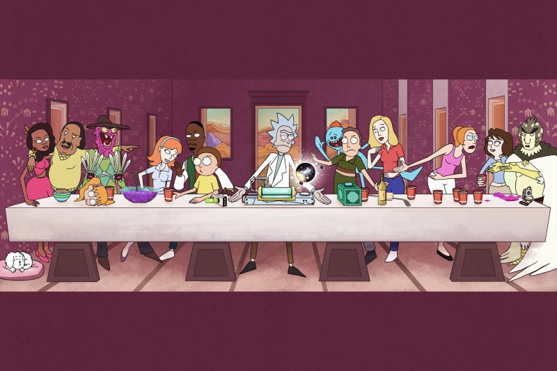 teenage boys, smiling, human representation, choice, table, fun, Summer Smith, female likeness, teenager, morty, Bird Person, vector, Beth Smith, variation