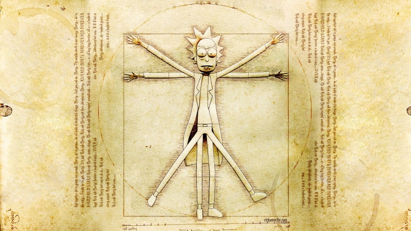 symmetry, creativity, vitruvian, 2K, clock, metal, man, old, studio shot, backgrounds, time, digital, indoors, antique, close-up, representation