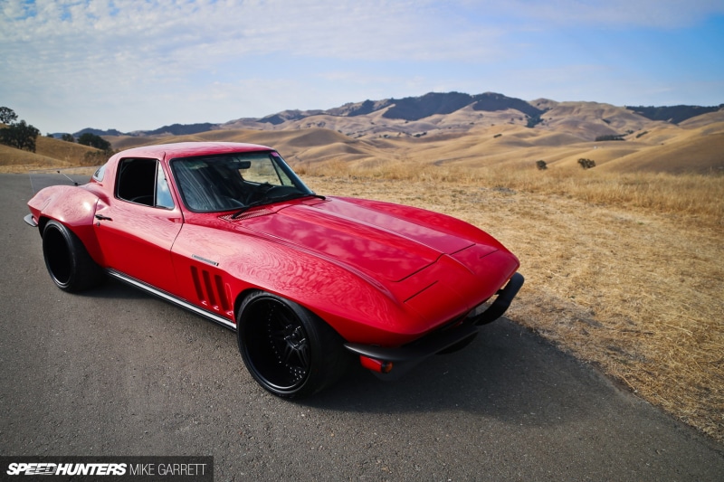 classic, corvette, sports, car, coupe, 1080P, hd, chevrolet, cars, red
