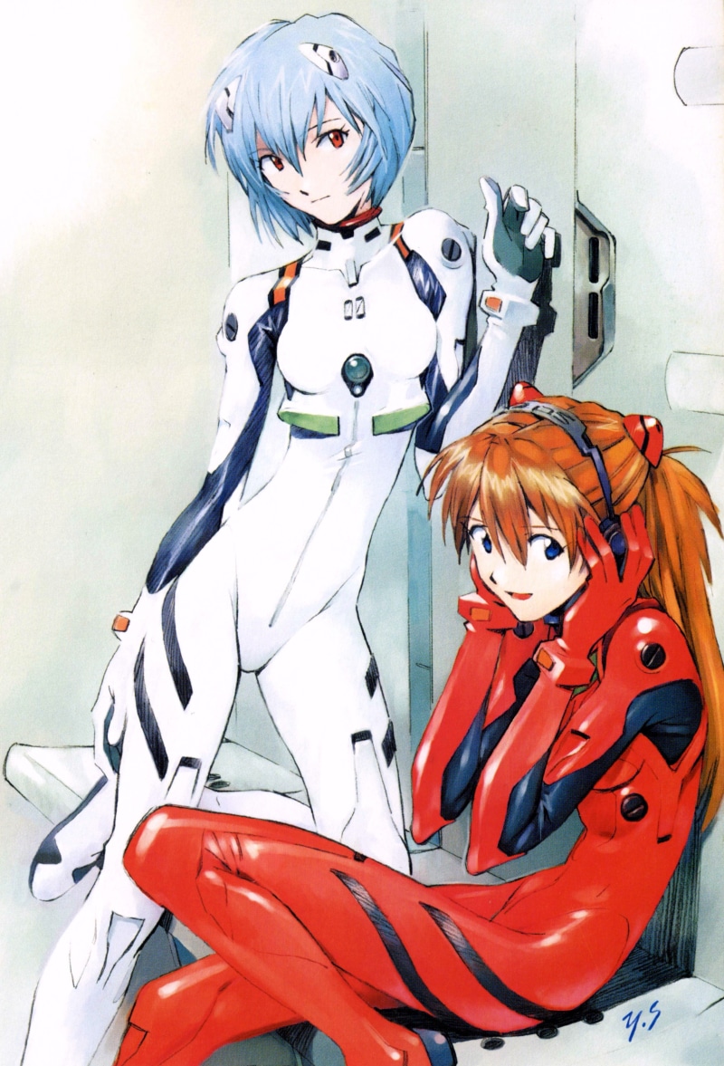 anime, Asuka Langley Soryu, 4K, Ayanami Rei, Neon Genesis Evangelion