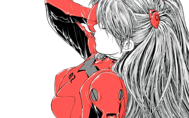 2K, Neon Genesis Evangelion, Asuka Langley Soryu