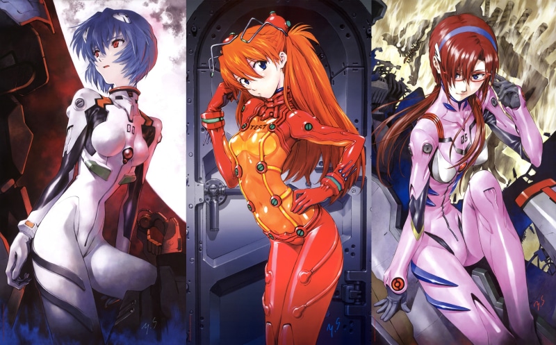 genesis, art, neon, ayanami rei, rei, hd, langley, anime, ayanami, neon genesis evangelion, evangelion, asuka, soryu, x, 4K