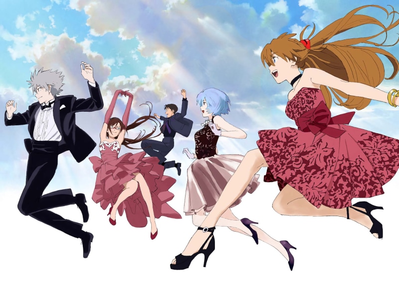 Neon Genesis Evangelion, Nagisa Kaworu, Asuka Langley Soryu, Ayanami Rei, 1080P, Ikari Shinji, Makinami Mari Illustrious